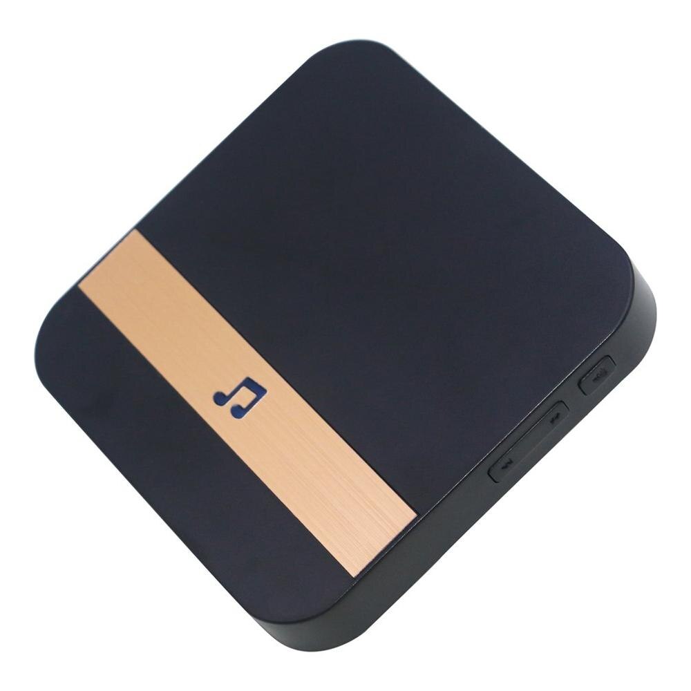 Timbre de puerta wi-fi, timbre de interior inalámbrico, extensor de timbre con volumen, selección de melodía para la seguridad del hogar