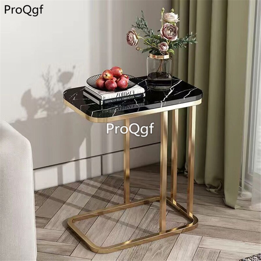 Prodgf 1 Set 58.5*50*30cm Marble Sofa Side Table: 3