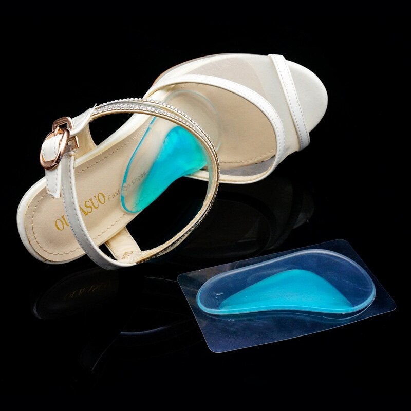 Pugel ortopédico arco ortopédico apoio palmilha flatfoot correção sapata inserção x2 e5bd