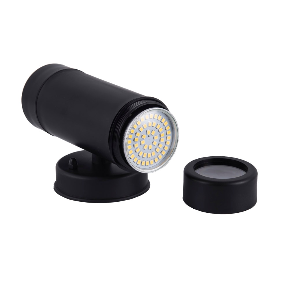 Lámpara de pared moderna LED de arriba abajo impermeable IP65 AC 85-265V iluminación exterior del porche