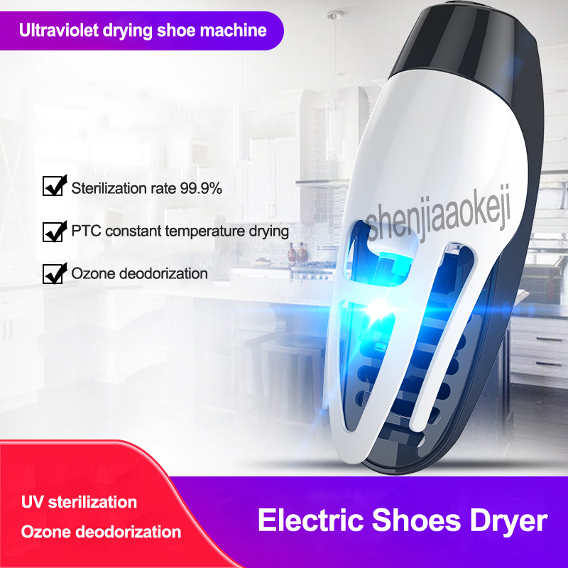 Home Shoes Feet Dryer Electric Shoes Dryer Deodorant UV Shoes Sterilization device Bake Shoe Drying machine 220v 20w 1pc