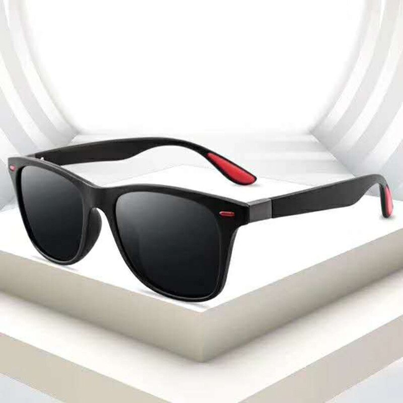 Mode Vierkante Dames Polariserende Zon Glasse UV400 Heren Bril Classic Retro Brand Vissen Zonnebril