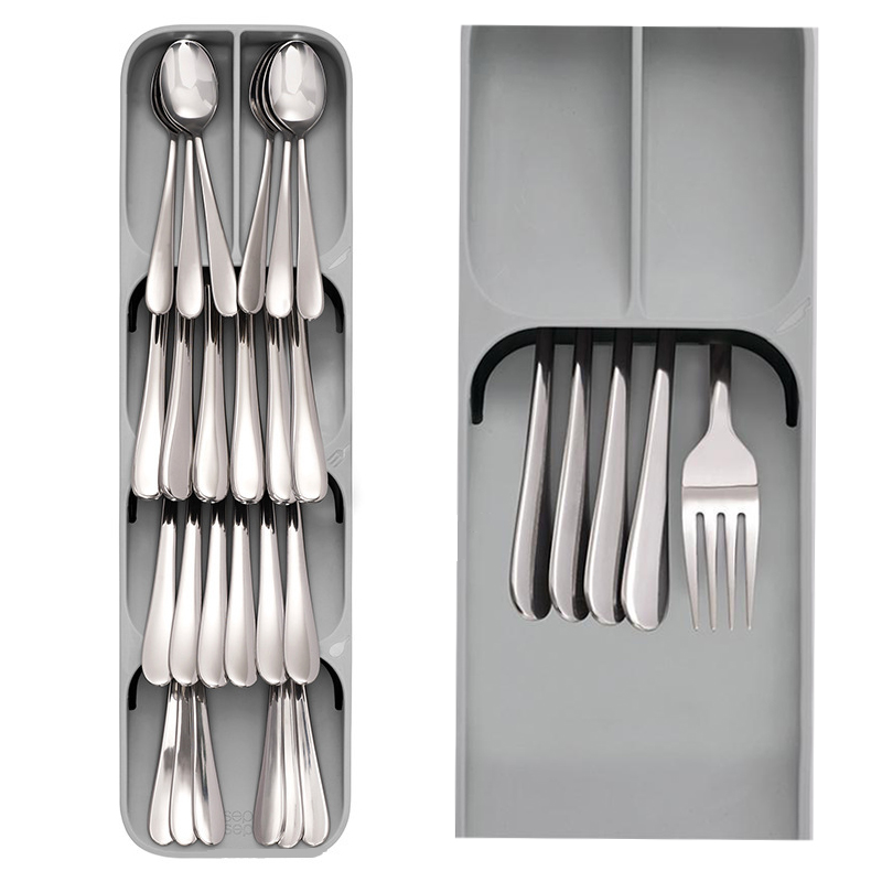 Kitchen Organizer and Storage Kitchen Drawer Organizer Tray Spoon Cutlery Separation Storage Box Kitchen Storage Organizer 4