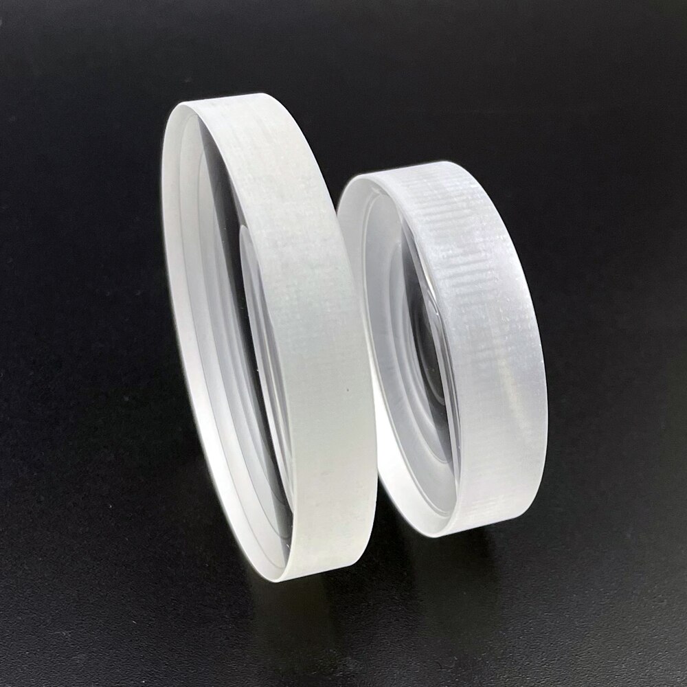 Verre optique K9, Double Concave 40 43 42mm 52mm, distance focale bi-concave-40 -123mm, lentille miniature pour oculaire, expérience physique