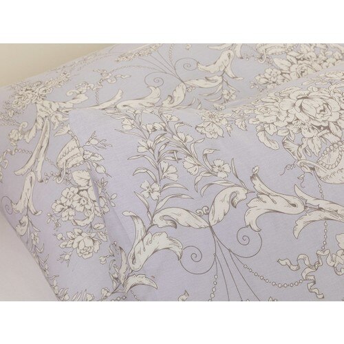 English Home Palais Roses Cotton 2'li Pillow Case 50 X70 cm Lilac