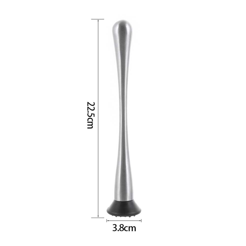 Rvs Cocktail DIY Ice Fruit Drink Mixer Staaf Bar Gereedschap Bartending Roerstokjes Bartenders Staaf Accessoires