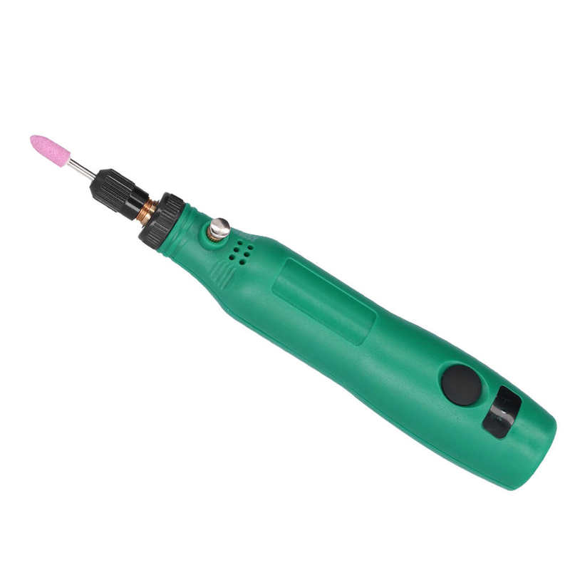 Mini amoladora eléctrica recargable, pluma para molienda, bricolaje