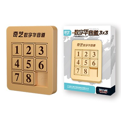 Qiyi 3x3x3 4x4 5x5x5 Zauberwürfel Anzahl Magnetische Schiebe Klotski Spiel Würfel FrüHenne bildung Spielzeug Für Familie Spielen Anzahl Puzzle: 3x3