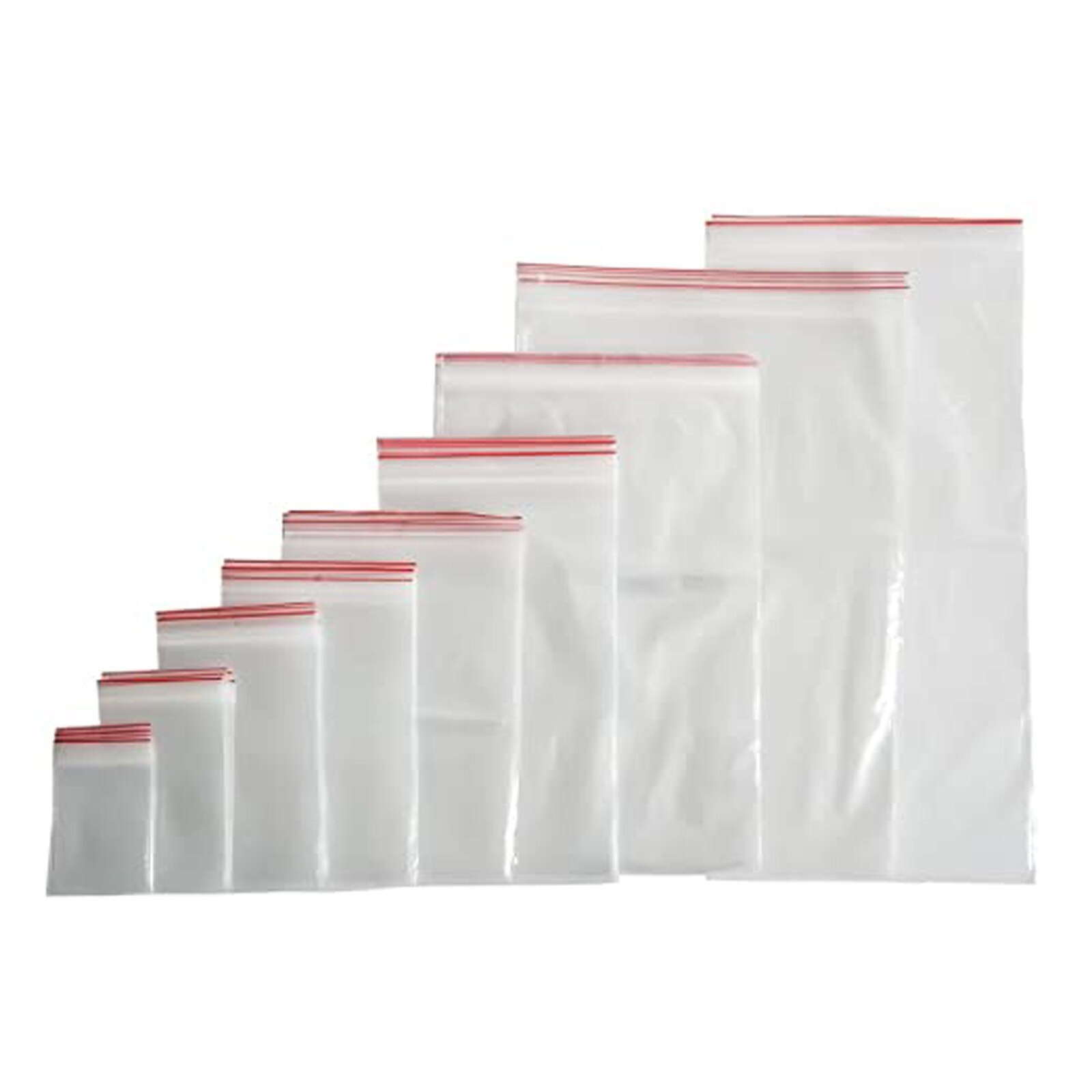 Bolsa de almacenamiento de alimentos sellada, bolsas de plástico transparentes de sellado automático para alimentos, bolsa de dulces de , bolsa sellada resellable para joyería # y30, 100 Uds.: 10x15cm