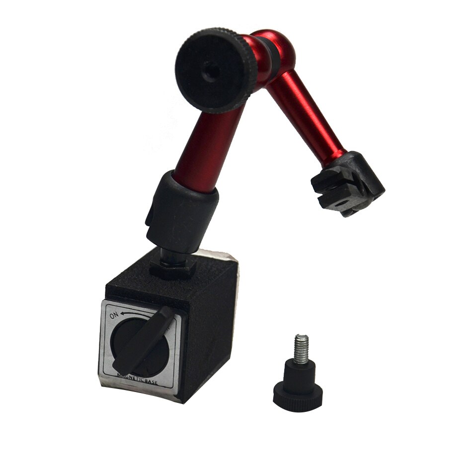 Leverage Dial Indicator Gauge Holder Micro Magnetic Stand 220mm Universal Dial Indicator On/Off Magnetic Base Stand Hold