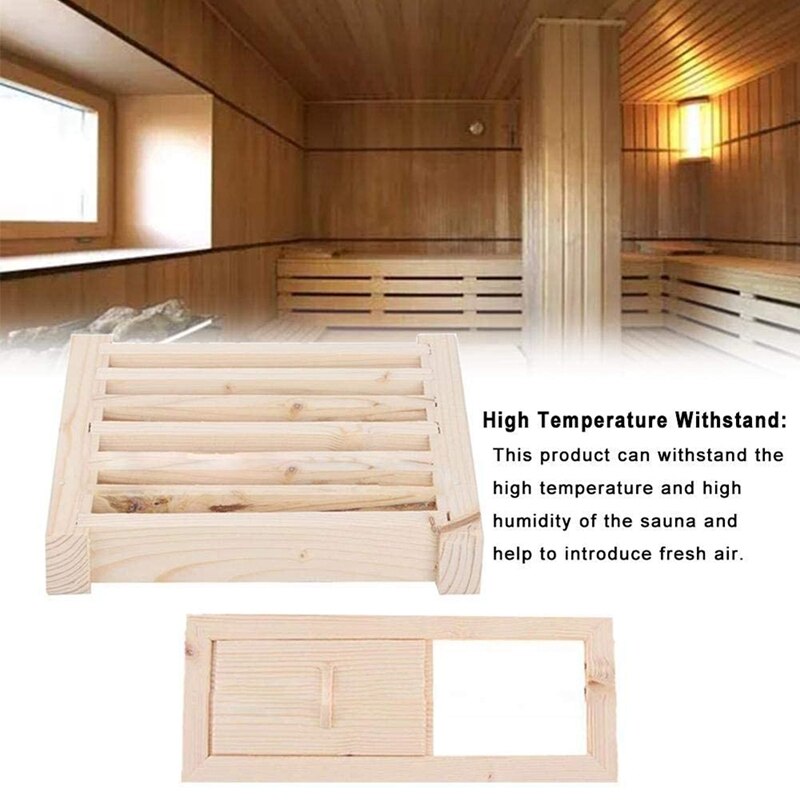 2 stk sommerbad sauna værelse luftudluftning sauna persienner gitter ventilationspanel sauna rum udstyr