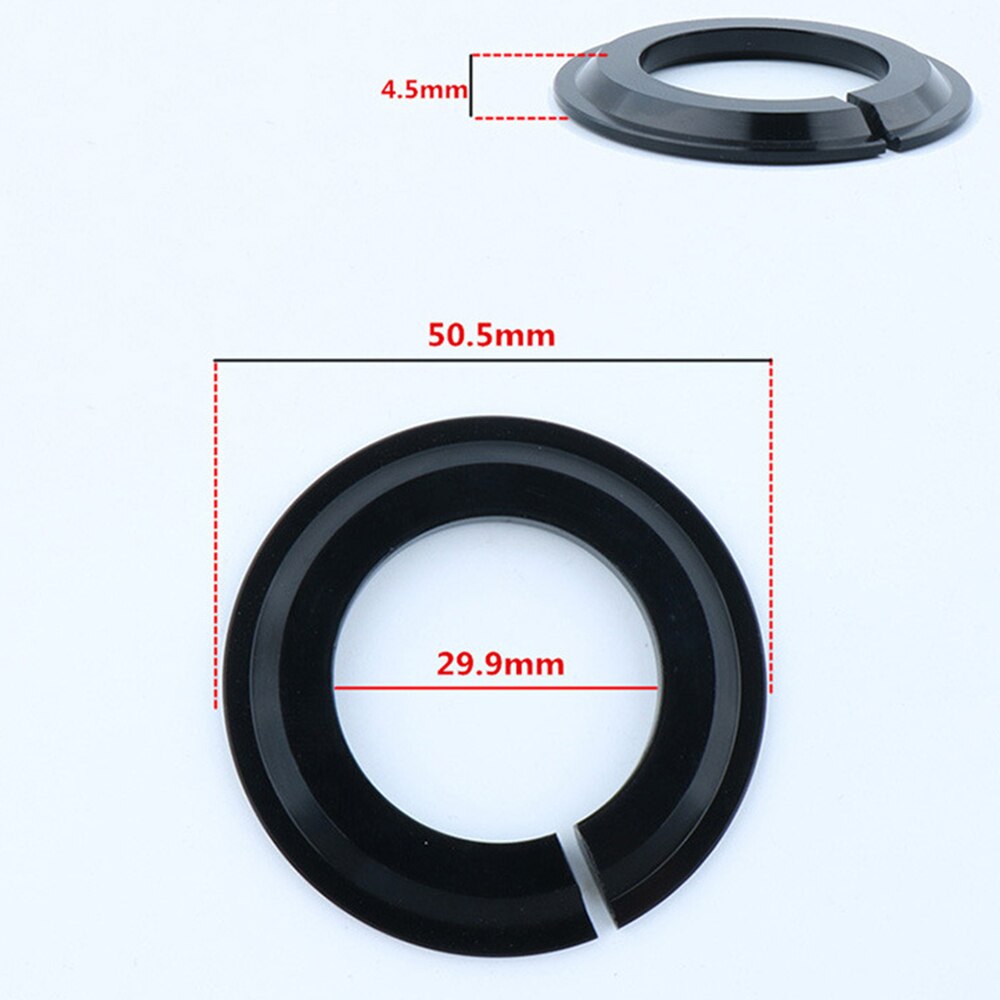 Gabelschaft verjüngt Umwandlung 1 1/8in Zu 1 1/2in Krone Rennen Ring Gabel Adapter Reparatur Unterseite Ring Zu Widerstehen Fahrrad Ersatzteile