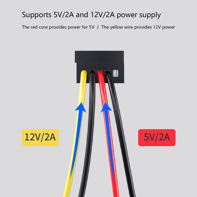 Sata Power Cable Splitter Kabel 1 Om 5 Hard Drive Disk Kabel 4 Pin Naar 15 Pin Voeding Splitter kabel Cord