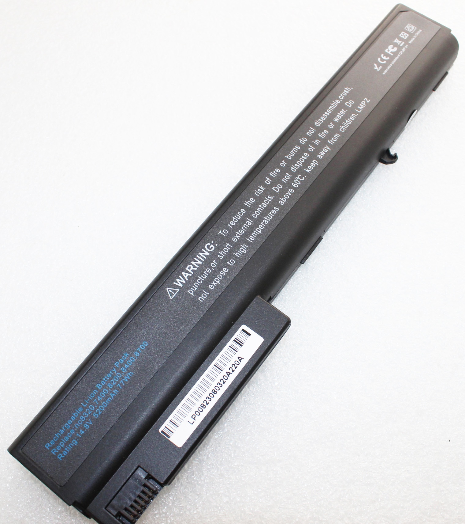 Batería de ordenador portátil para HP COMPAQ 8510p 8510w 8710p nx8420 nx7400 nx7300 nw9440 8510w nx9420 8710w nw8440 nc8230 nc8430 nw8200 nw8240