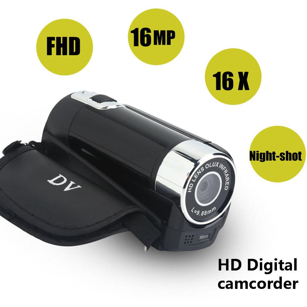 Full HD 1080P Draagbare Sport Vidicon 270 Graden Rotatie 16MP High Definition Digitale Camcorder ABS DV Camera FHD Video camera's