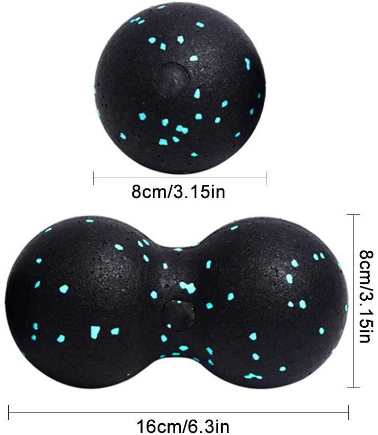 Rouleau De Massage TRS Supernova Bleu 120mm - Point De Déclenchement - Occasion Très Bon état