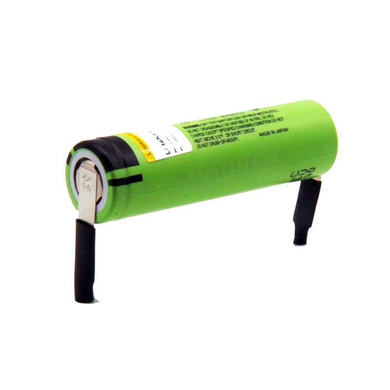 Originele NCR18650B 3.7 V 3400 Mah 18650 Lithium Oplaadbare Batterij Lassen Nikkel Vel Batterijen