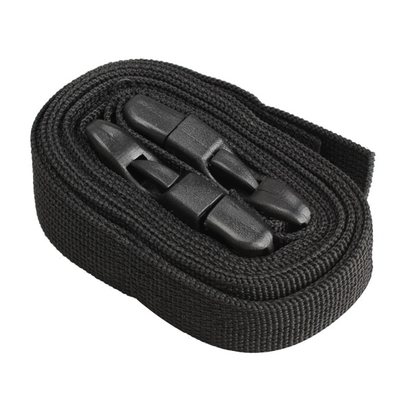 2 stk svart justerbar nylon reise bagasje telt binde bånd stropp organisatorer reisetilbehør