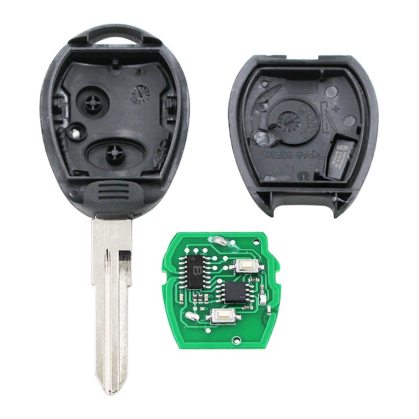 Mando a distancia Fob, 2 botones, 433Mhz, chip ID73, para Land Rover Discovery 1999-2004 FCC ID: N5FVALTX3, sin cortar