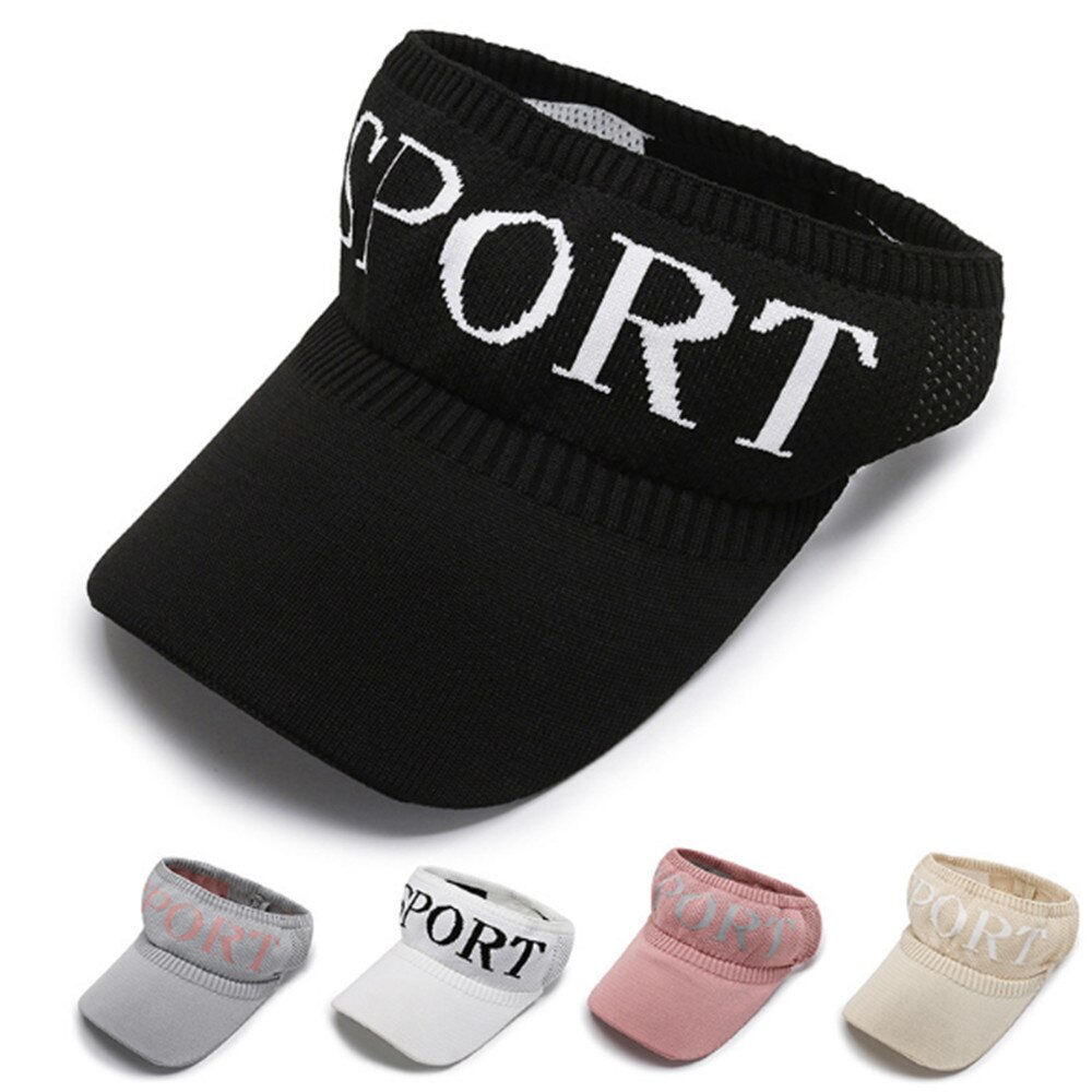 Womens Mens Empty top Hat Outdoor sports Sun Sunscreen Beach Hat MZ009