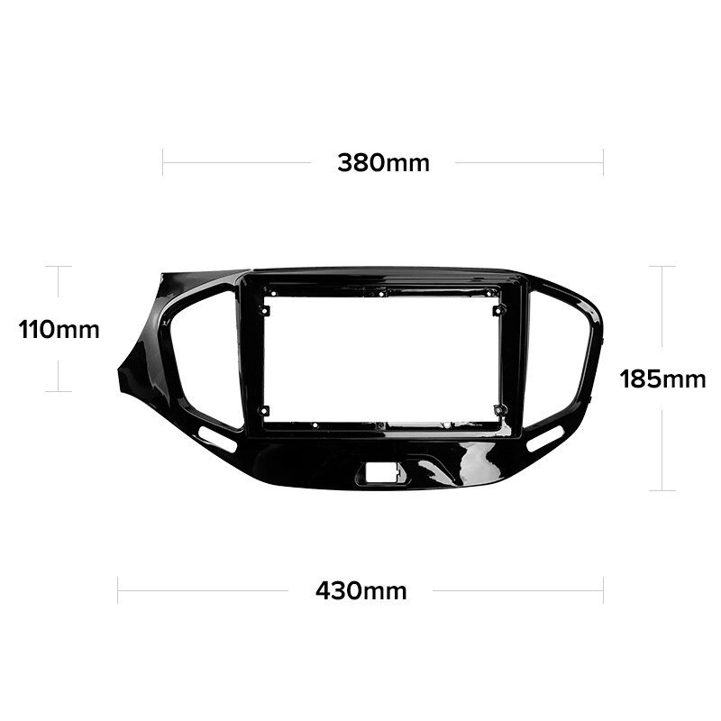 Auto Stereo Radio Panel Adapter Frame Voor Lada Vesta