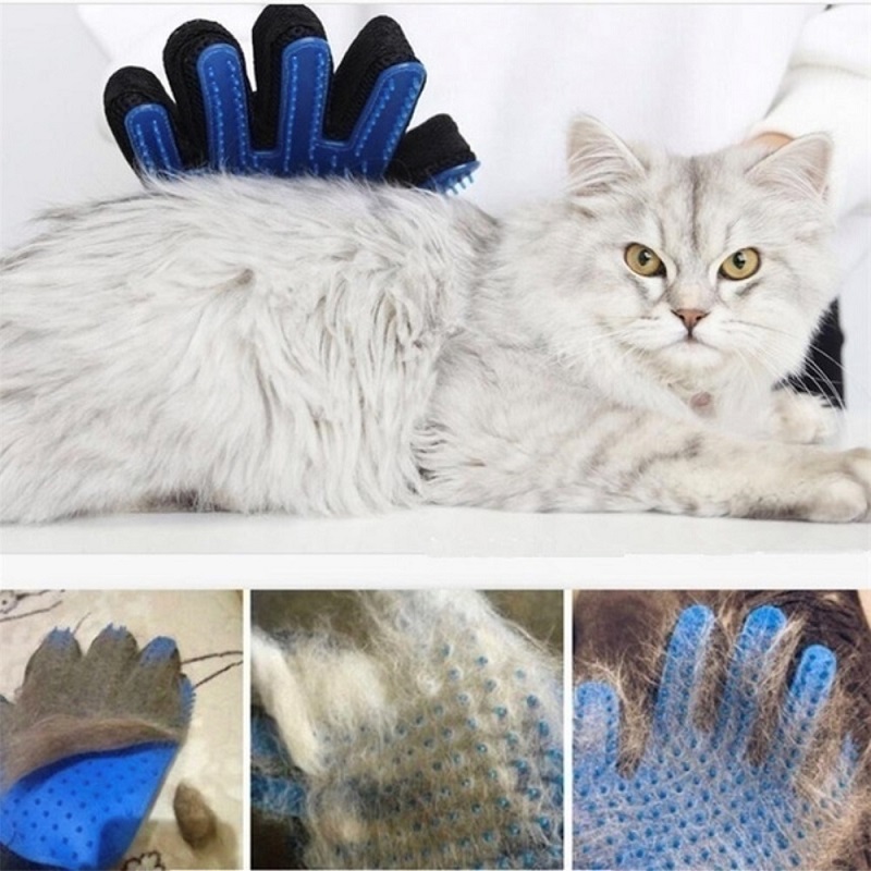 Gants pour chat, brosse pour animaux de compagnie, gant de toilettage pour chat, bain pour chien, fournitures de nettoyage pour chat, produits pour chiens et chats
