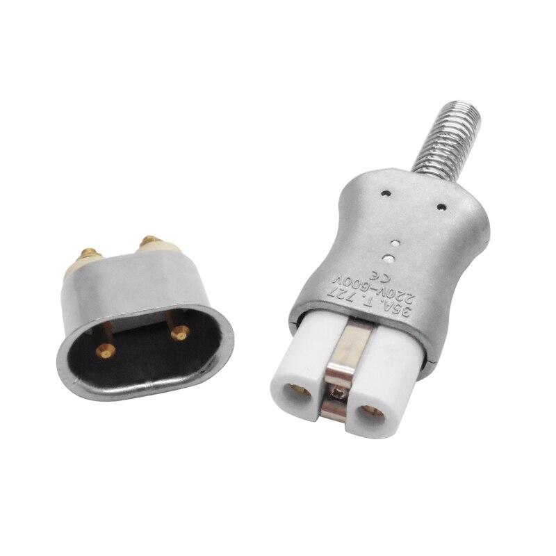 High Power Ceramic High Temperature Socket Plug 35A 380V Electric Stove Socket nd Heater Socket: D-Plug / Diameter 6MM