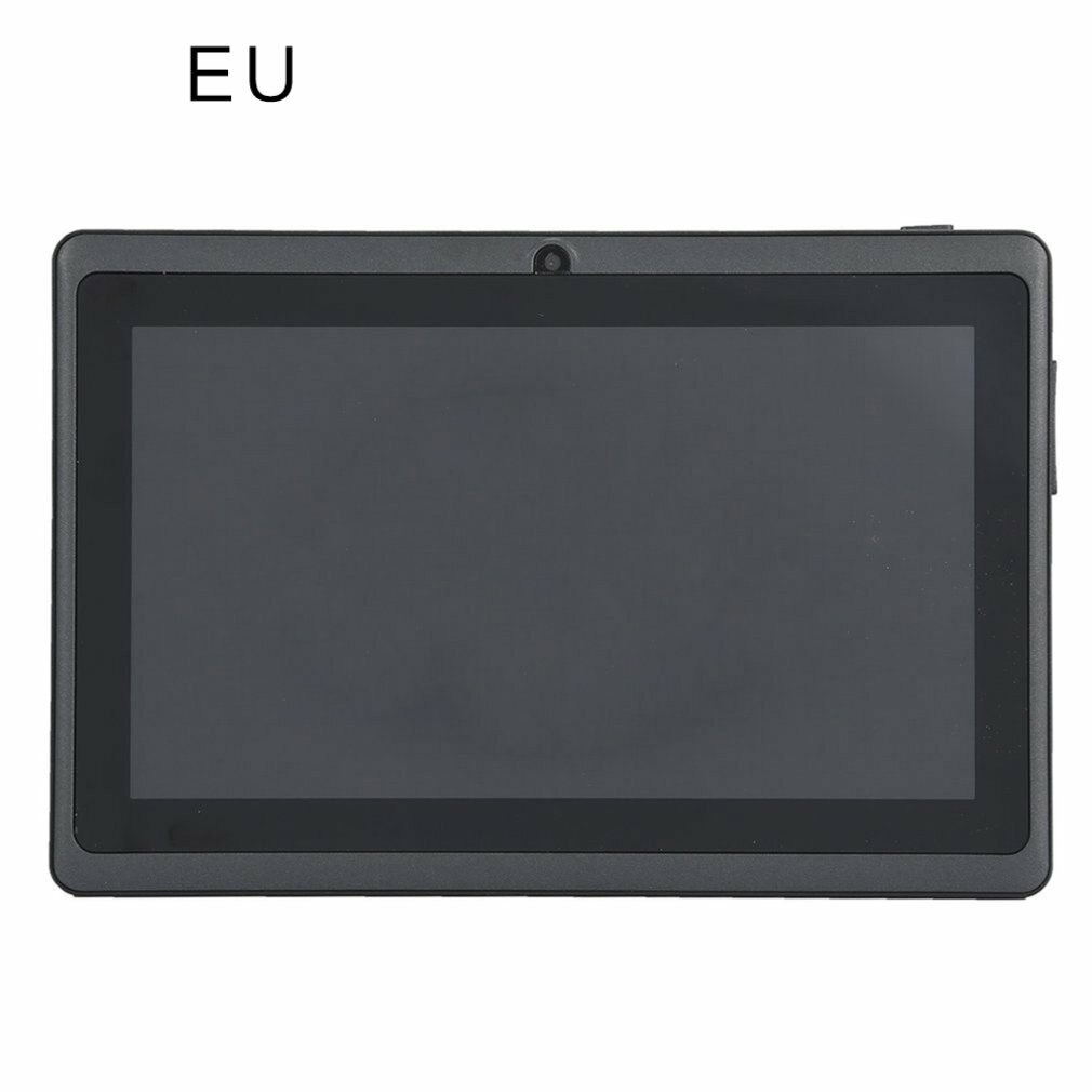 7 Inch Tablet Computer Wifi 512 + 4Gb Arm + Dsp Kids Pad Leren Entertainment Tablet Zwaartekracht Sensor: Black EU plug