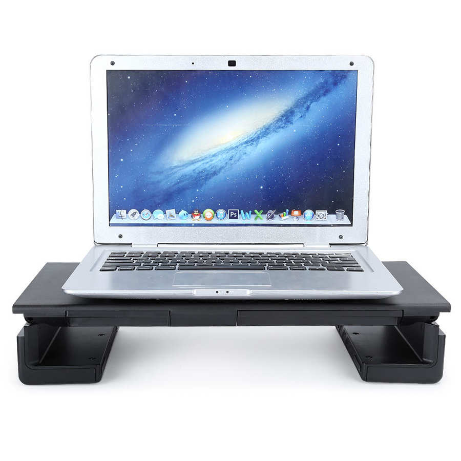 Computer Monitor Stand Desktop Monitor Heightening Bracket Plastic Notebook Riser soporte monitor escritorio