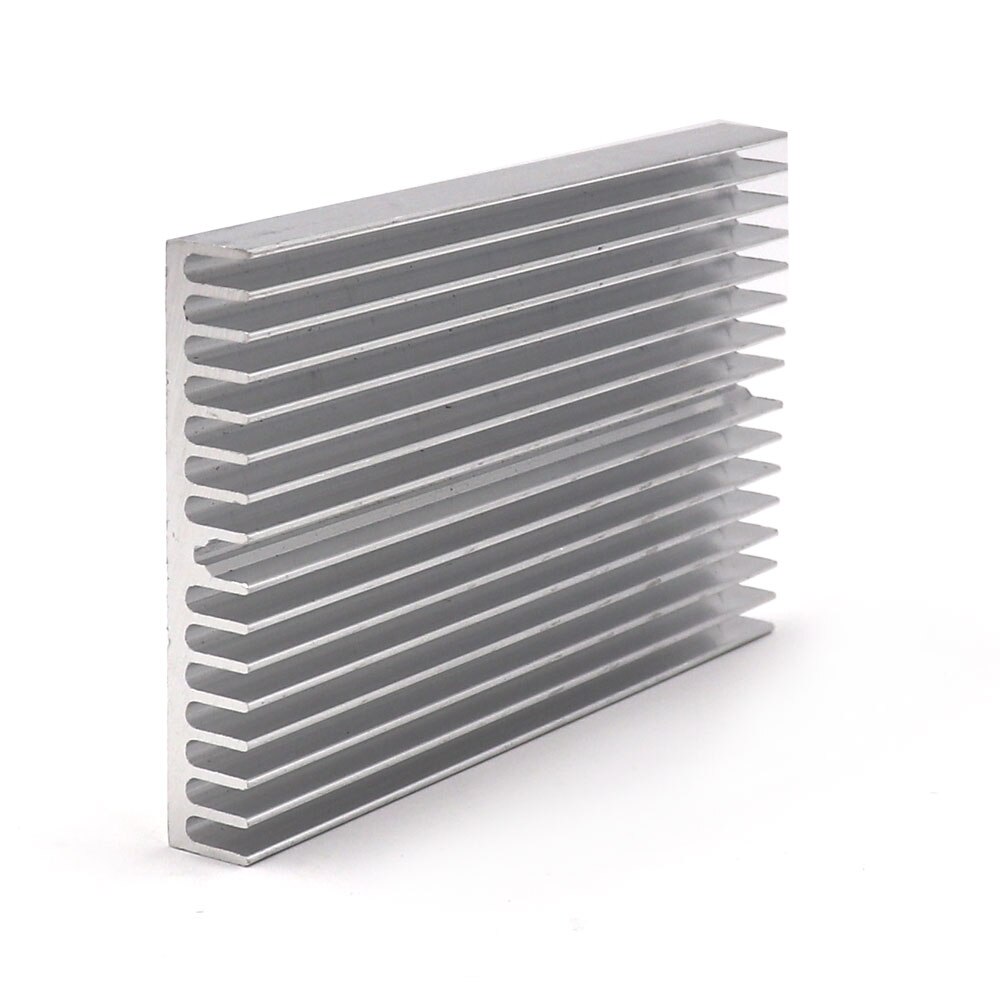Aluminium Kühlkörper, 100x25x10 Mm, Silber, 4 Stück - Für Elektronik & PC