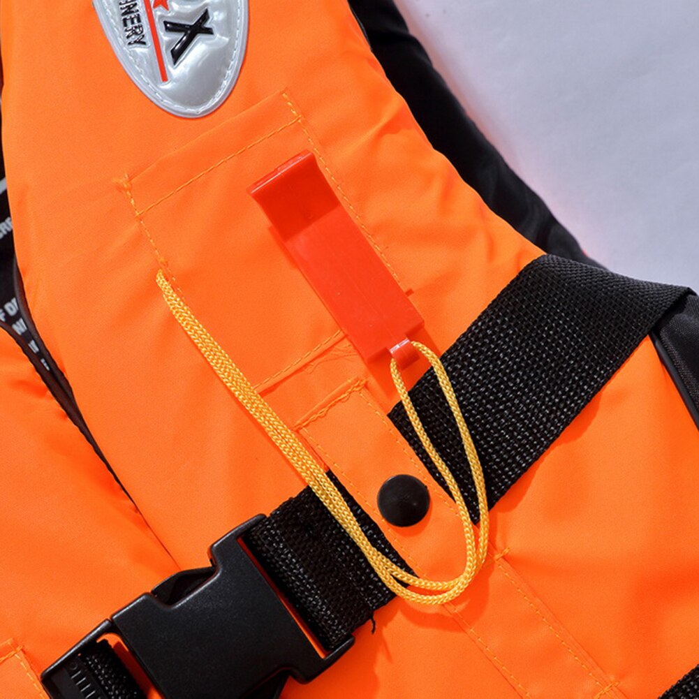 Universal Outdoor Schwimmen Bootfahren Skifahren Fahren Weste Überleben Anzug Polyester Leben Jacke für Erwachsene Kinder mit Rohr S -XXXL