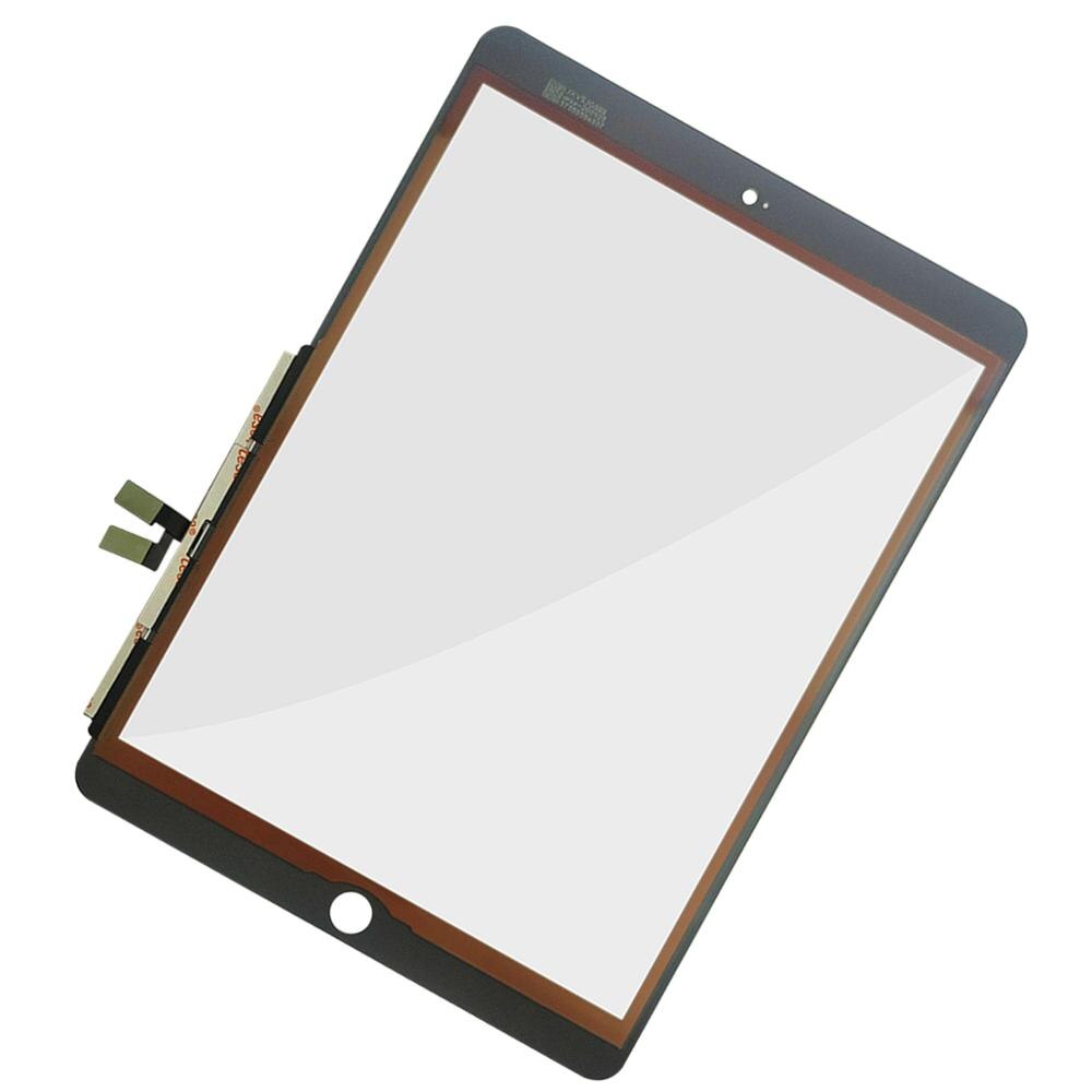 For iPad 7 For iPad 7 10.2 7th Gen A2197 A2198 A2200 Touch Screen Digitizer Outer Glass Panel Replacement With/NO Key Button
