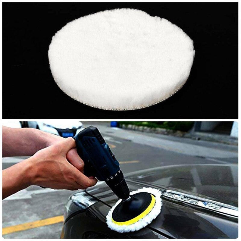 Diameter 125mm -5 pièces 3 7 pouces polissage tampon de polissage plat
