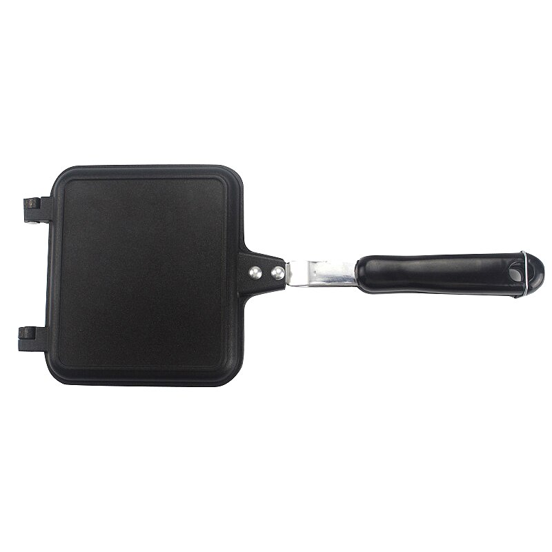 Sandwich Mold 34.5*15 Cm Pan Double Side Grill Fry Pan Kookgerei Dubbele Gezicht Pan Steak Koekenpan Pannenkoek outdoor Keuken Benodigdheden