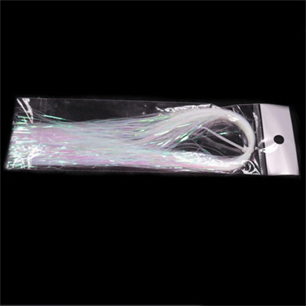 DIY Klatergoud Streamer Vissen Lokken Vliegvissen Vliegbindset Materialen Assist Haken Lijn Jig Haak Streamer Vliegbindset Klatergoud: Marineblauw