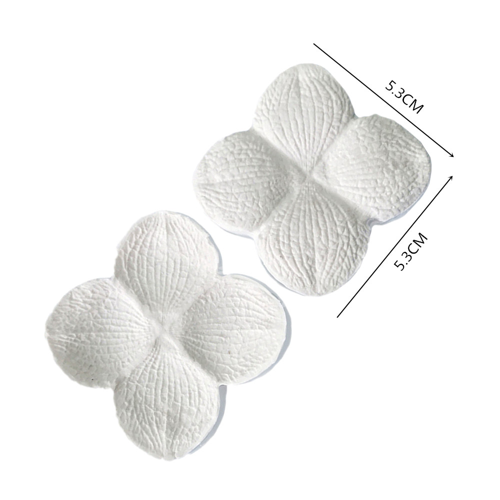 Fondant mögel hortensia socker blomår kronblad lerformar tryckform r lerverktyg mögel blomkål: M -1