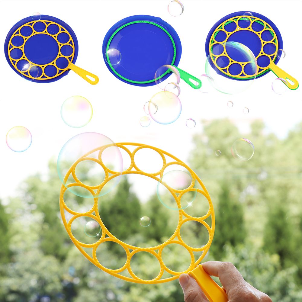 Soap Bubble Maker Blower Set Big Bubble Dish Outdoor Funny Toys Bubble Machine Blowing Bubble Tool