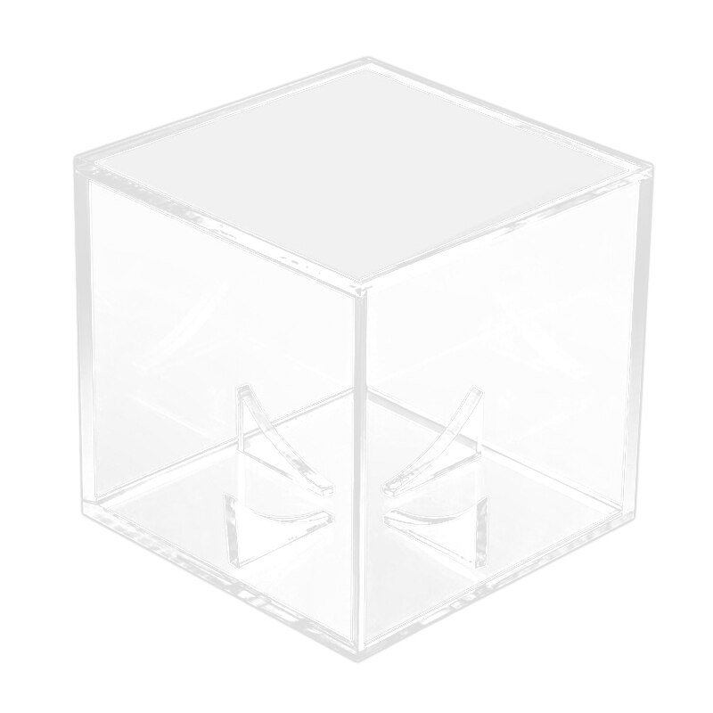 1 stück baseball-aufbewahrungsbox, praktischer transparenter displayständer, acrylbox für tennisbälle, softbälle und tischtennisbälle: Default Title