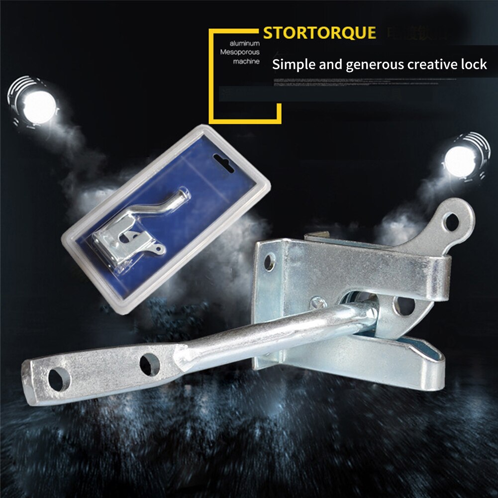 Carbon Steel Auto Lock Home Furniture With Screws Holder Door Catch Cabinet Hardware Closer Latch Stopper Heavy Duty Wardrobe