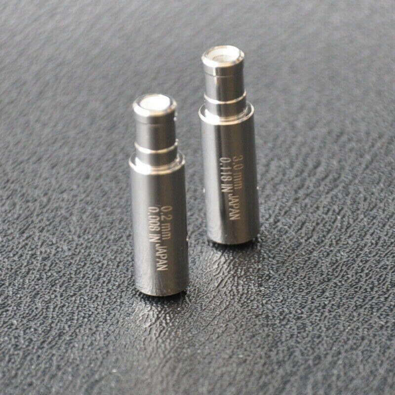 Electric Discharge Machine (EDM) Parts Drill Ceramic Electrode Guide 1.0mm 2PCS