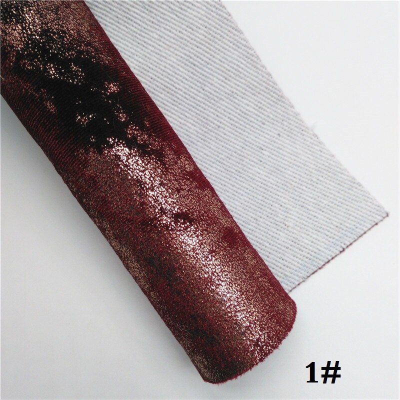 Glitterwcomecome 21 x 29cm a4 metal fløjlsstof, stofark til buer , gm479b: 1