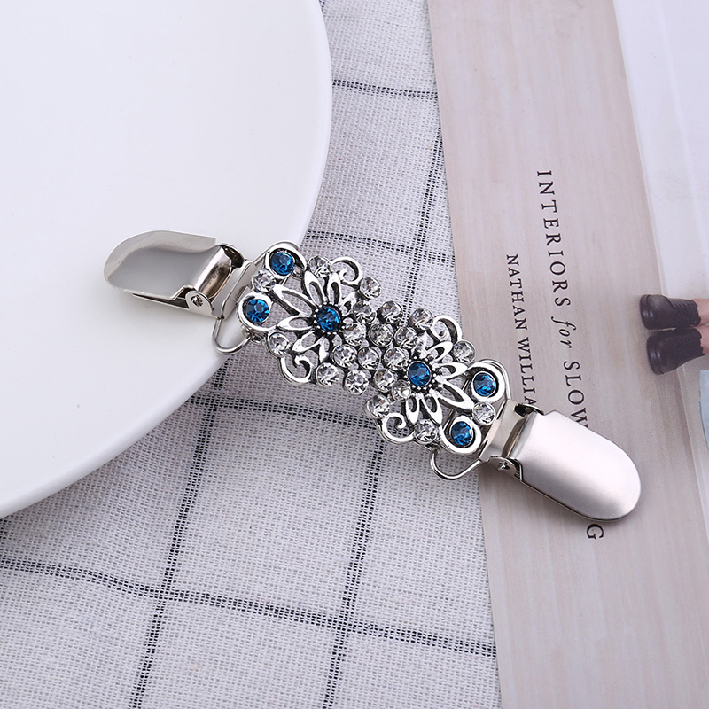 1pcs Women Cardigan Sweater Blouse Shawl Clips Brooch Shirt Collar Duck Clip Clasps Shawl Brooch