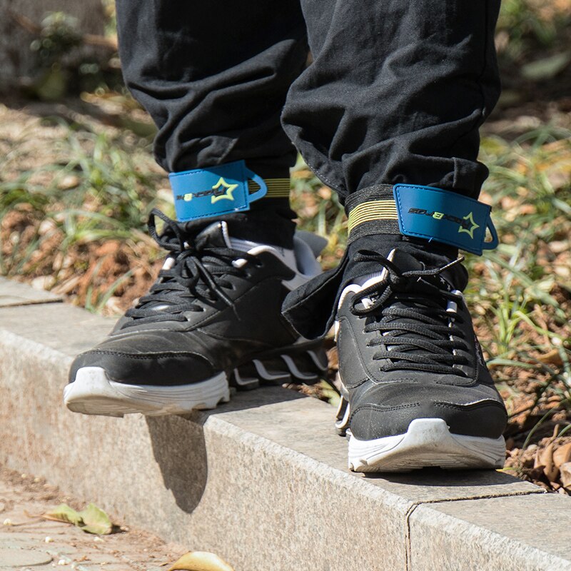 ROCKBROS Ciclismo Corsa E jogging Fasce sport tutto'aria Aperta Del Piede di Sicurezza Supporto Della Caviglia di Protezione Bicicletta Pantaloni Cintura Pressurizable Dalla Fasciatura