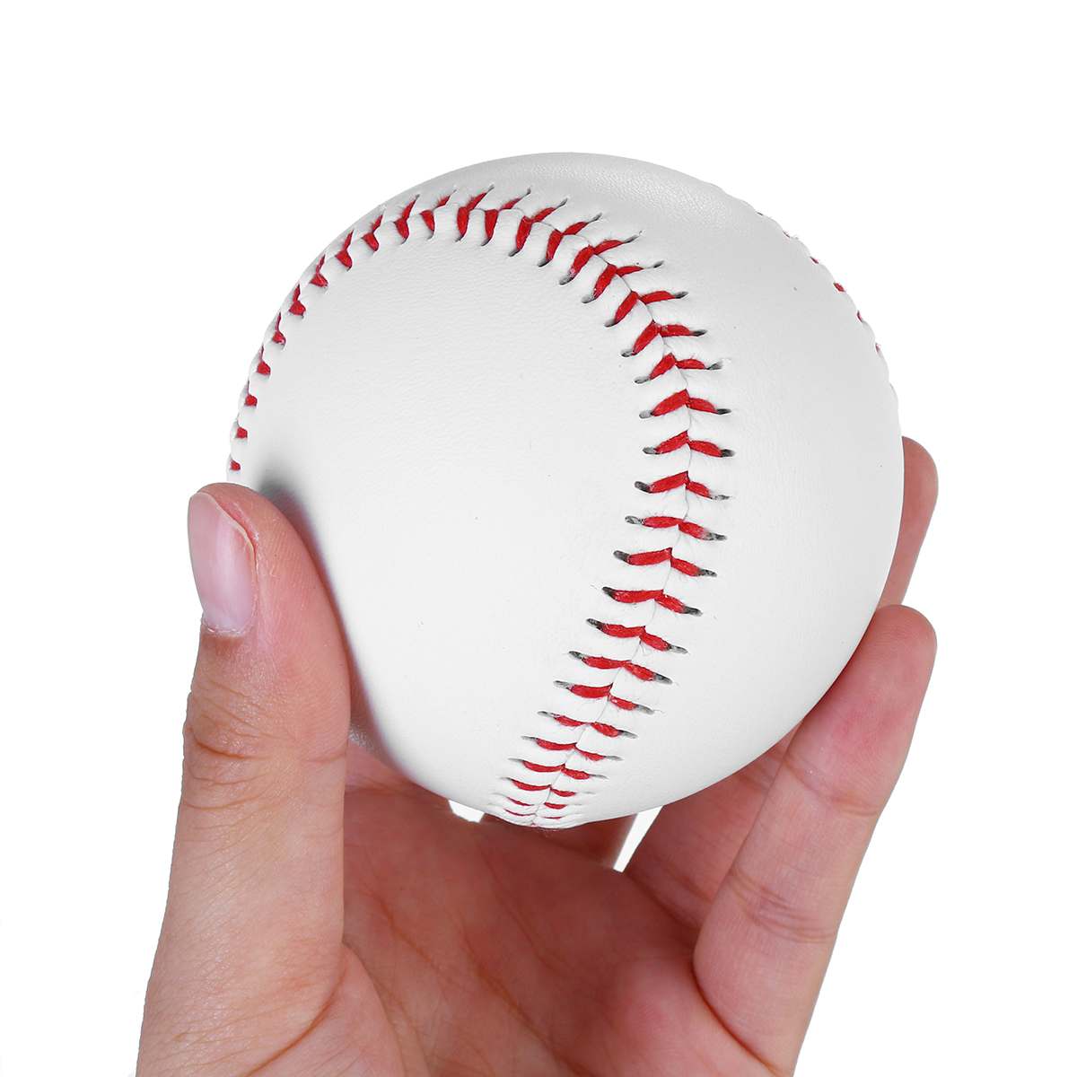 6 Piece 2.75" White Base Ball Baseball Practice Trainning Softball Sport Team Game .