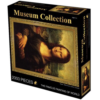2000Pcs jigsaw puzzle Berühmte Malerei von Welt puzzles Erwachsene 2000 Kinder DIY Puzzle Kreativität Vorstellen Pädagogisches Spielzeug
