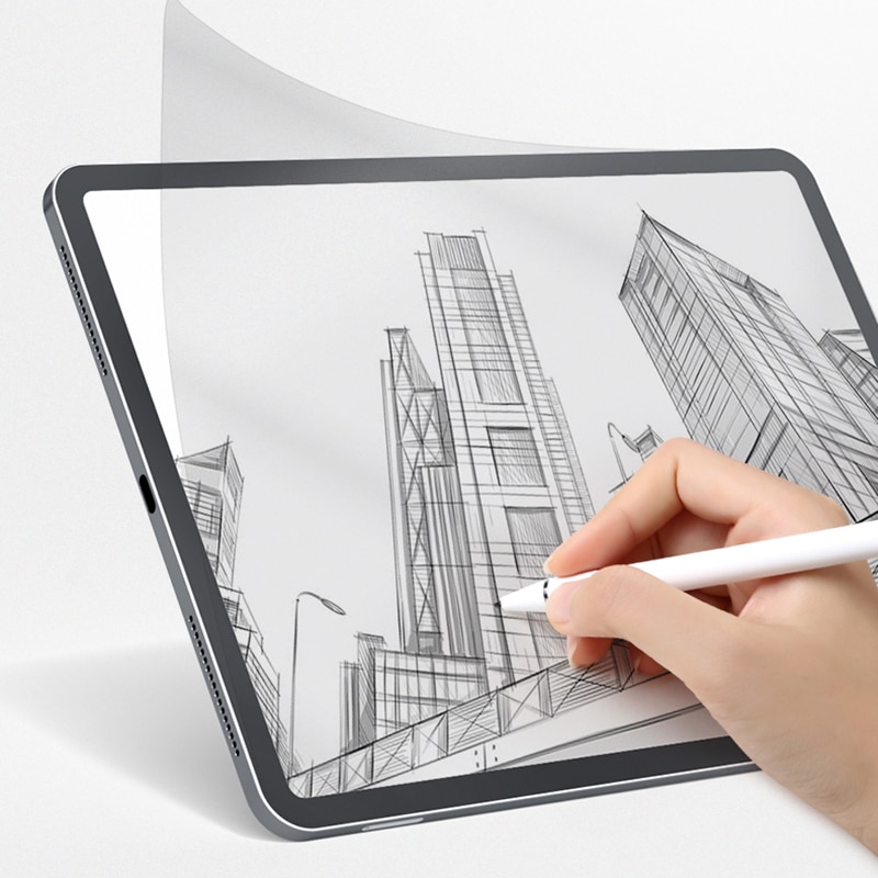 Papir lignende skærmbeskytter film til ipad pro 11 10.5 9.7 papirlignende film til ipad pro 12.9 mat film