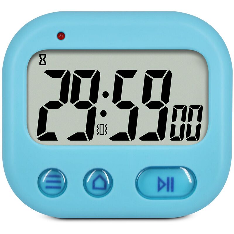 TXL student countdown, stopwatch, vibrate or ringing, mini travel clock, pocket clock, alarm clock, small clock