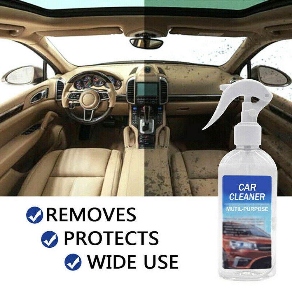 6 Style 100ML Multifunction Car Interior Cleaner Stains Leather Fabric Car Interior Foam Cleaning Remove Grime Bubble Cleaner