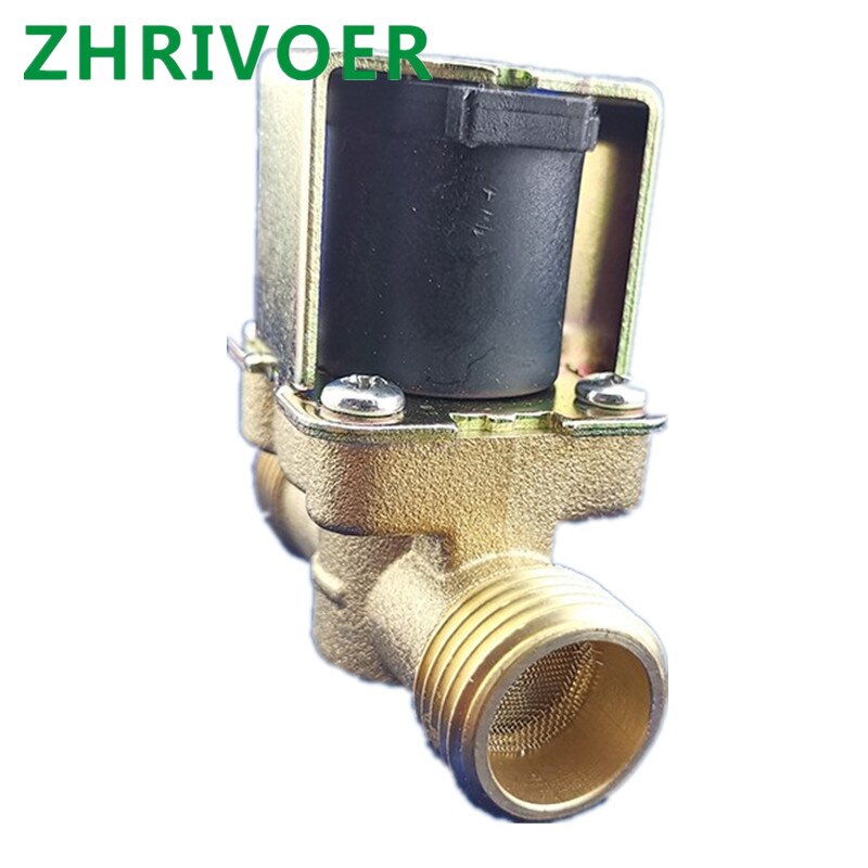 Water Air Inlet Flow Switch for solar water heater valve G1/2'' Brass electric solenoid valve N/C 12v 24v 220v G3/4''