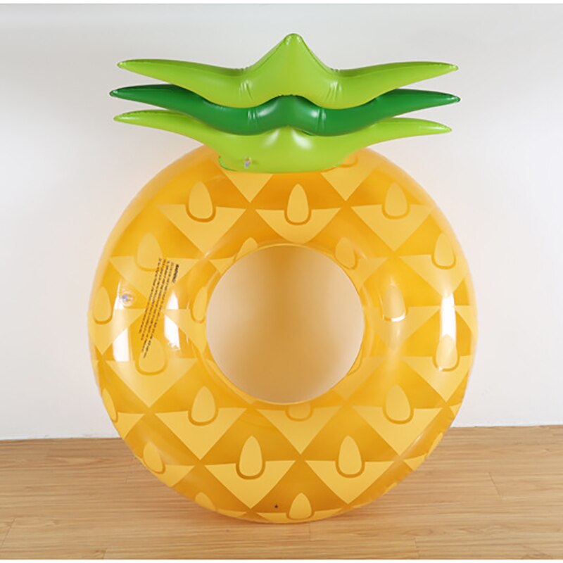 Aquatic Products Thickened Swimming Circle Pineapple Floating Row Swimming Circle Inflated Pineapple Swimming Circle Adult Rafts